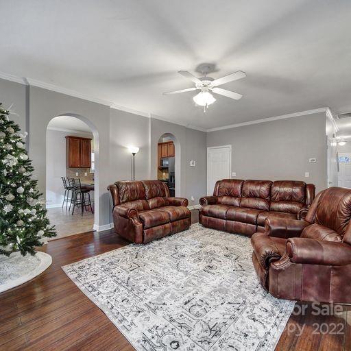 2048 Standing Timber Road Lancaster, SC 29720 - Photo 16 of 39 a living room with furniture and a wooden floor