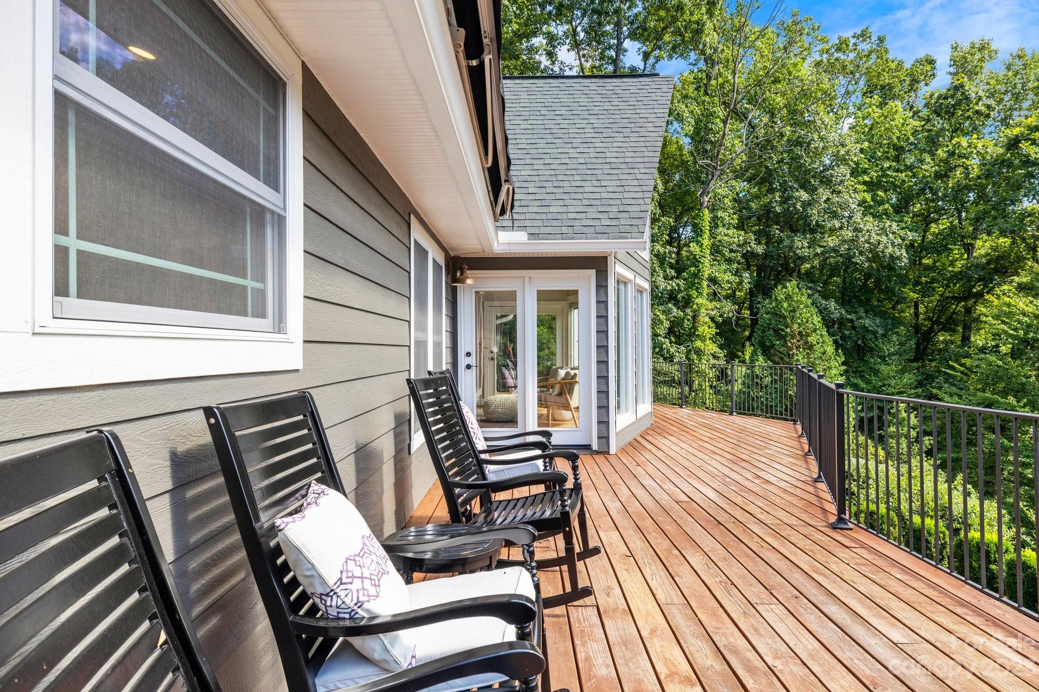 188 White Oak Gap Road Asheville, NC 28803 - Photo 33 of 48 a view of deck with patio