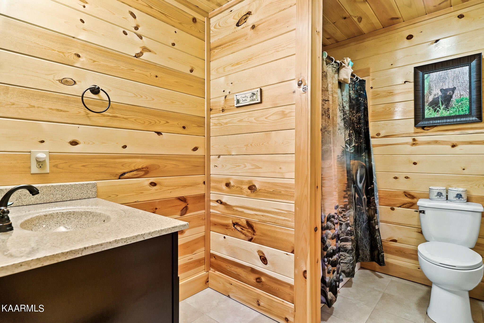 1107 Antelope Way Sevierville, TN 37876 - Photo 12 of 32 a bathroom with a sink a toilet and shower