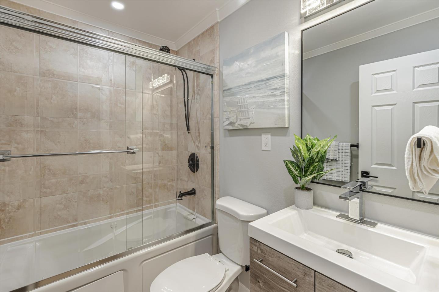 2797 Cornwall Drive San Jose, CA 95127 - Photo 18 of 24 a bathroom with a sink toilet and shower
