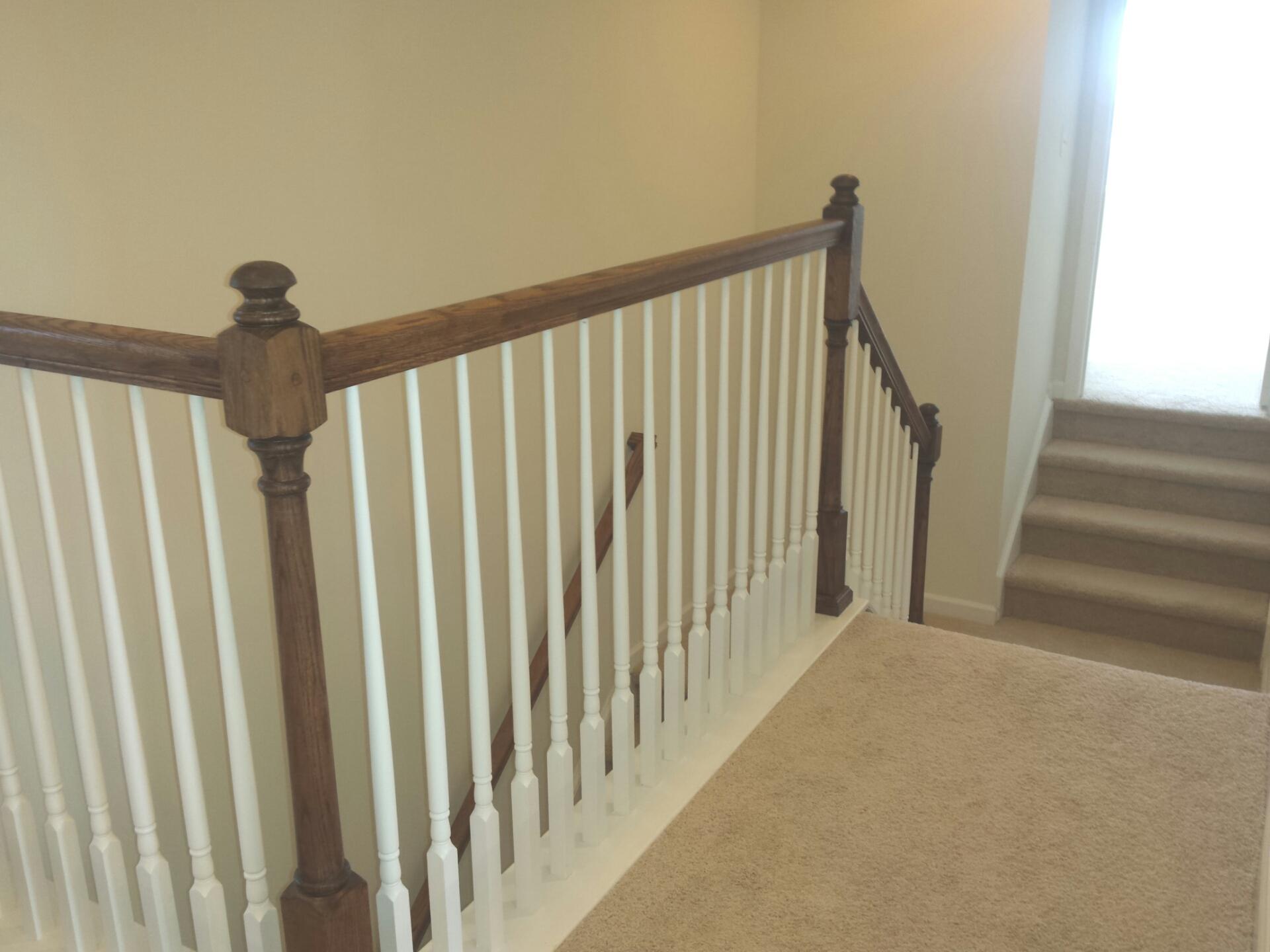 131 Radtko Road Summerville, SC 29486 - Photo 10 of 26 Franklin staircase with picket railings