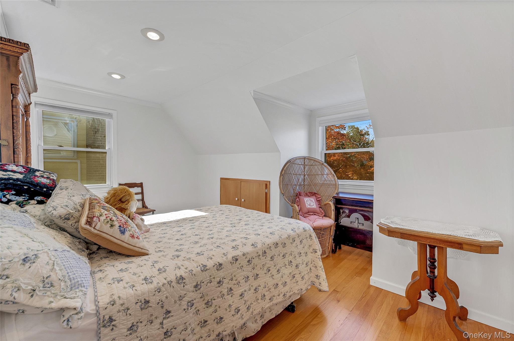 15 Andrew Road Eastchester, NY 10709 - Photo 18 of 22 a bedroom with a bed and a dresser in it