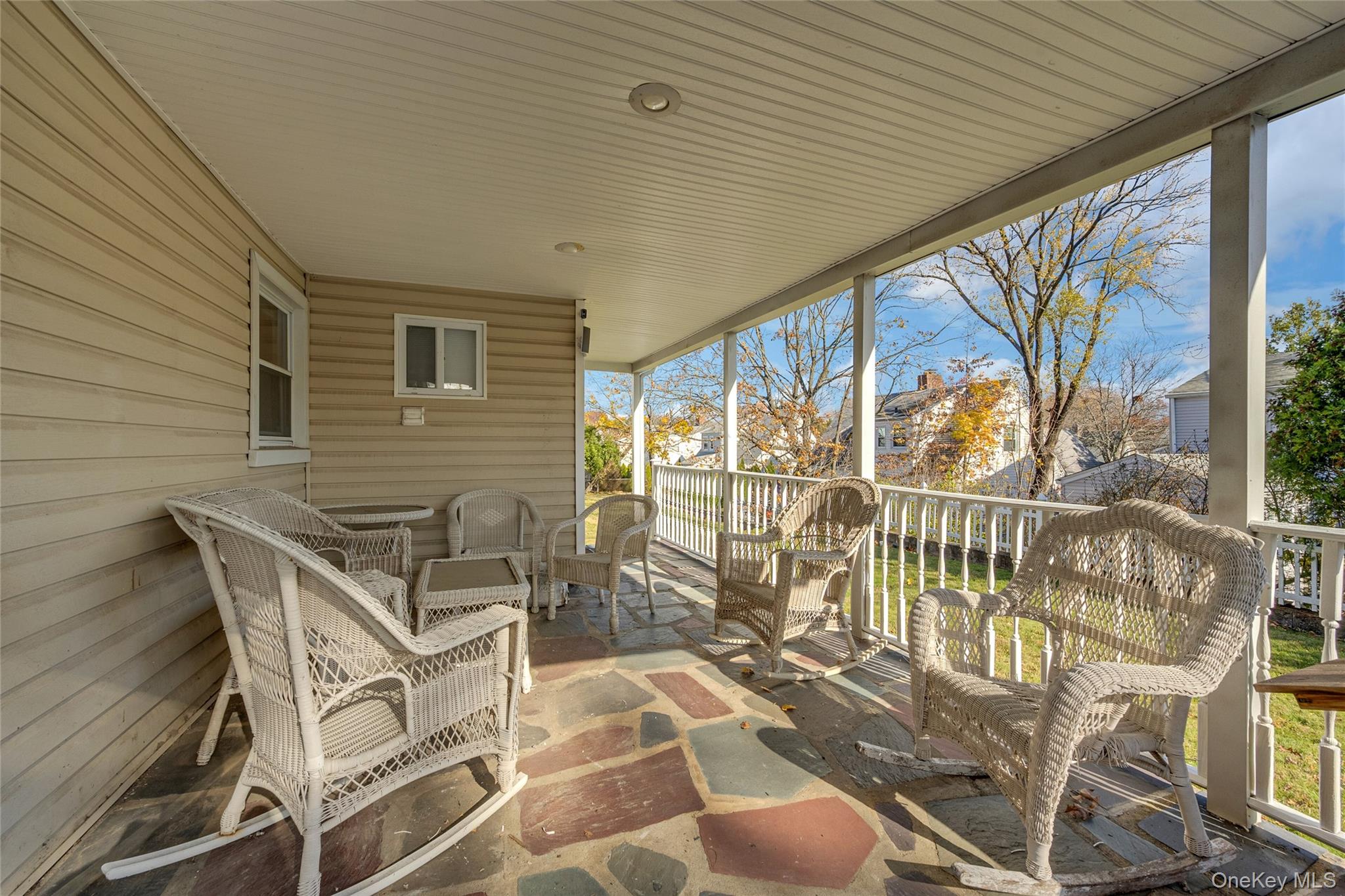 15 Andrew Road Eastchester, NY 10709 - Photo 21 of 22 a view of a patio with a table chairs