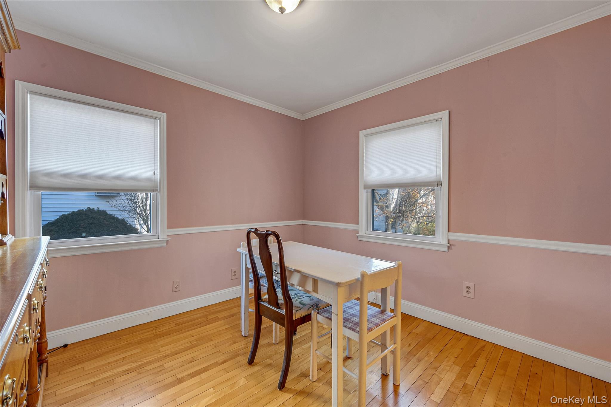 15 Andrew Road Eastchester, NY 10709 - Photo 7 of 22 a view of a dining room with furniture and wooden floor