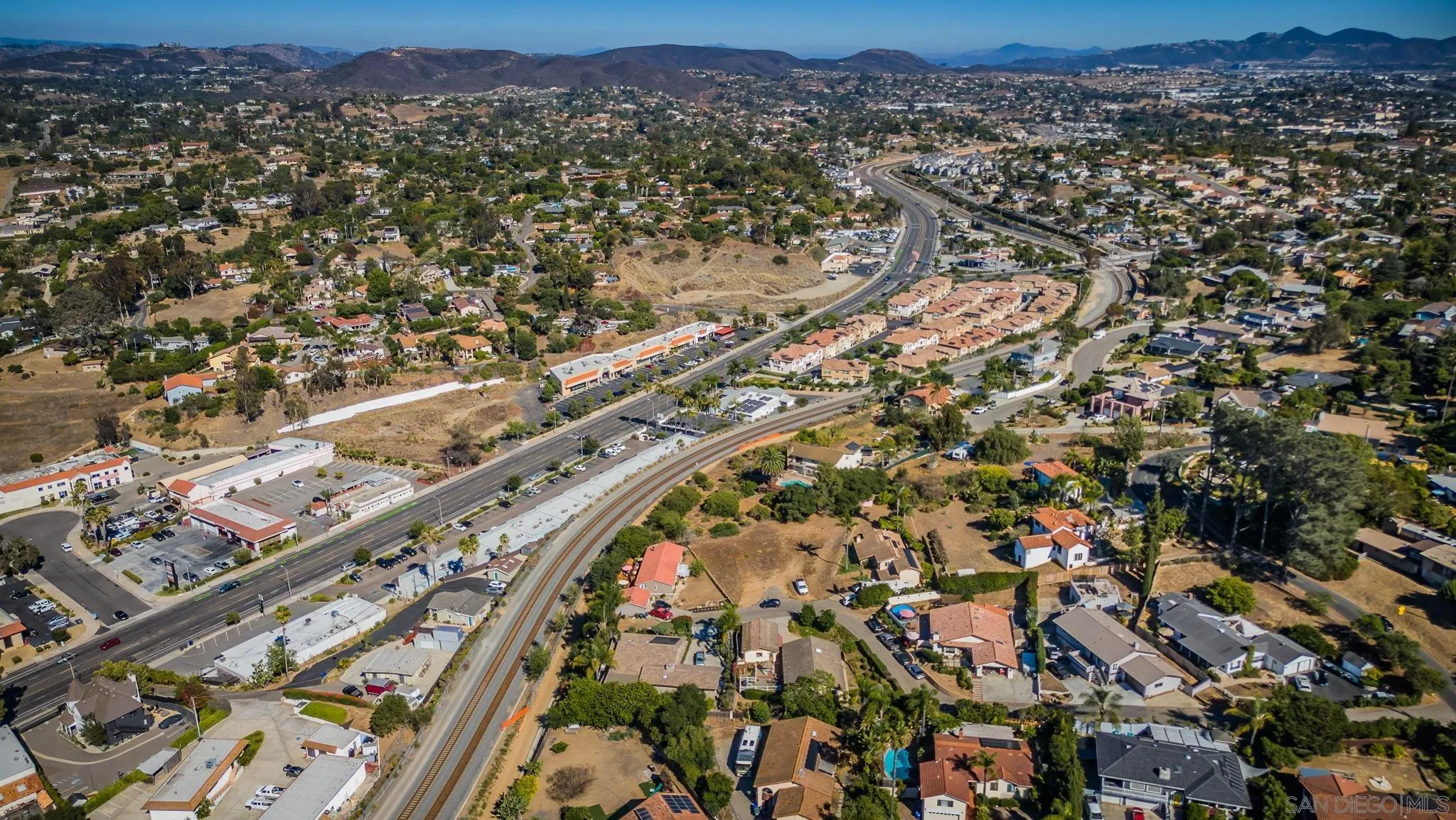 0 Allea Lane Vista, CA 92083 - Photo 7 of 13 an aerial view of city
