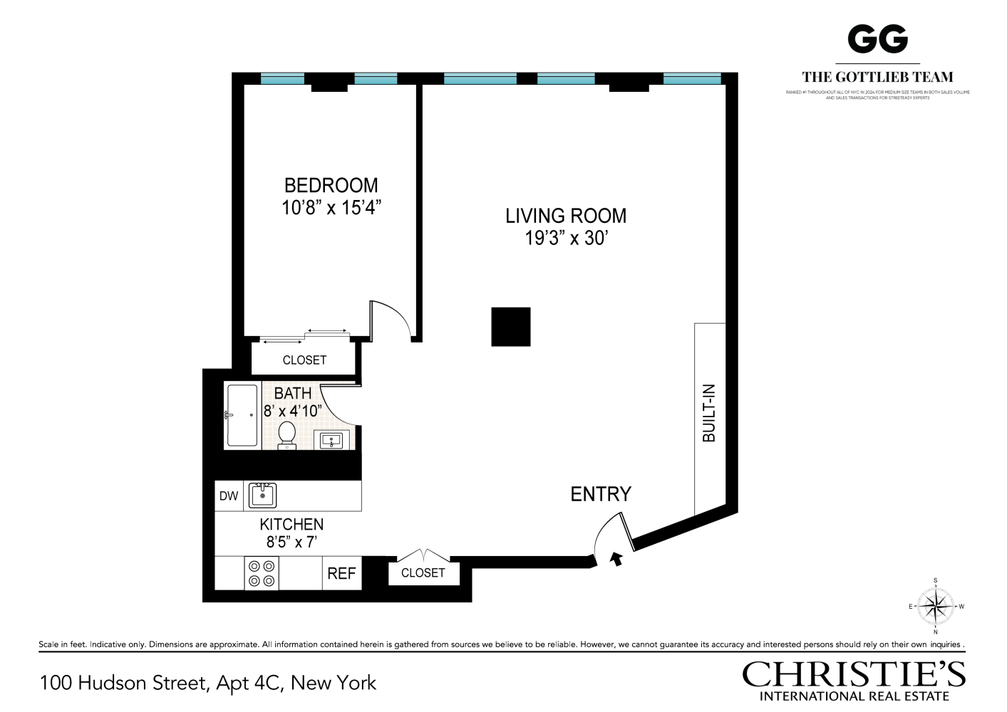 100 Hudson Street, Unit 4C Manhattan, NY 10013 - Photo 9 of 9