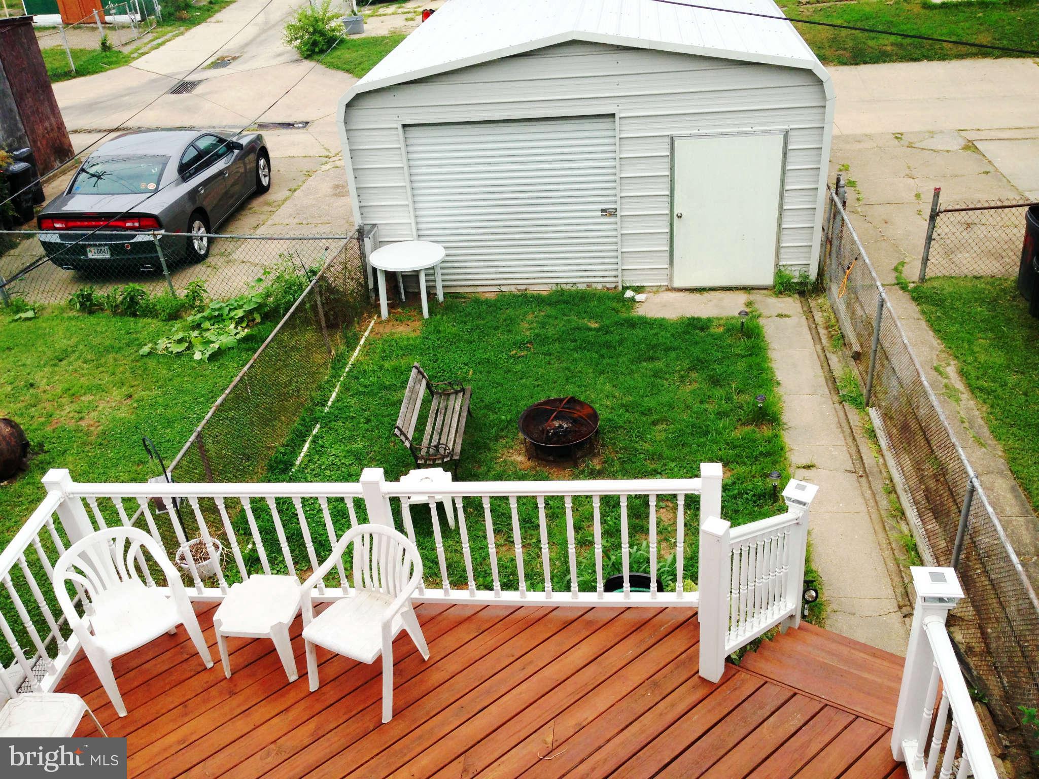1011 Bayner Road Baltimore, MD 21221 - Photo 20 of 30 a view of a deck with a chair