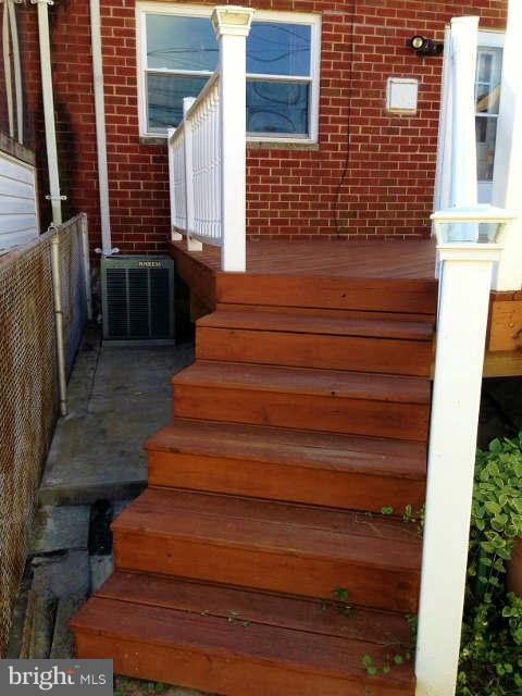 1011 Bayner Road Baltimore, MD 21221 - Photo 21 of 30 a view of backyard with stairs