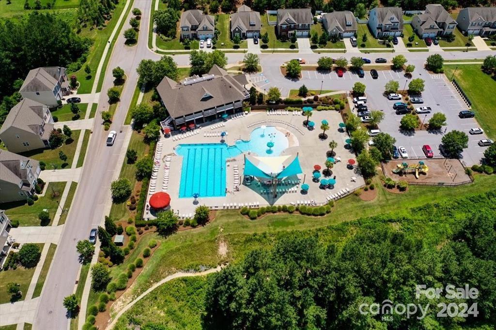 5585 Soft Shell Drive Lancaster, SC 29720 - Photo 40 of 41 an aerial view of residential houses with outdoor space and parking