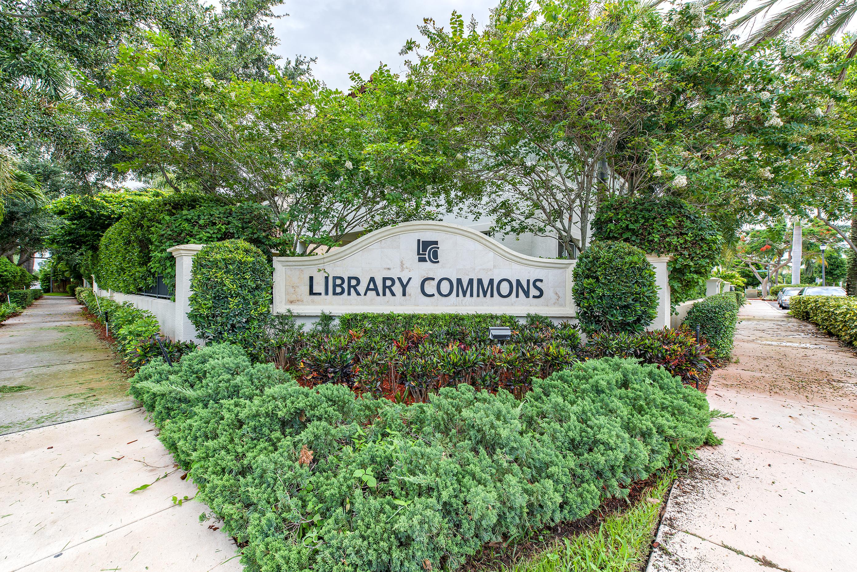 568 Northwest Browning Way Boca Raton, FL 33432 - Photo 48 of 51 Library Commons Sign