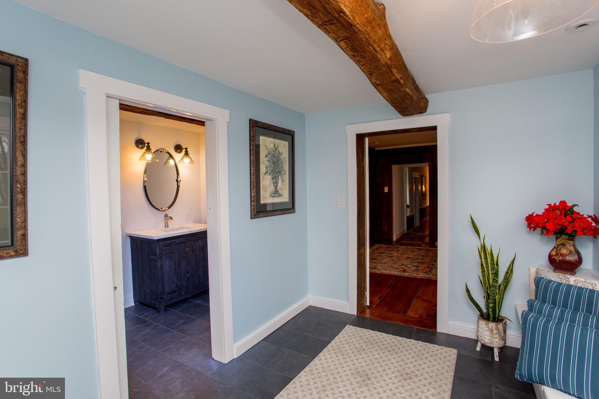1442 River Road Upper Black Eddy, PA 18972 - Photo 33 of 65 Mudroom and Powder room