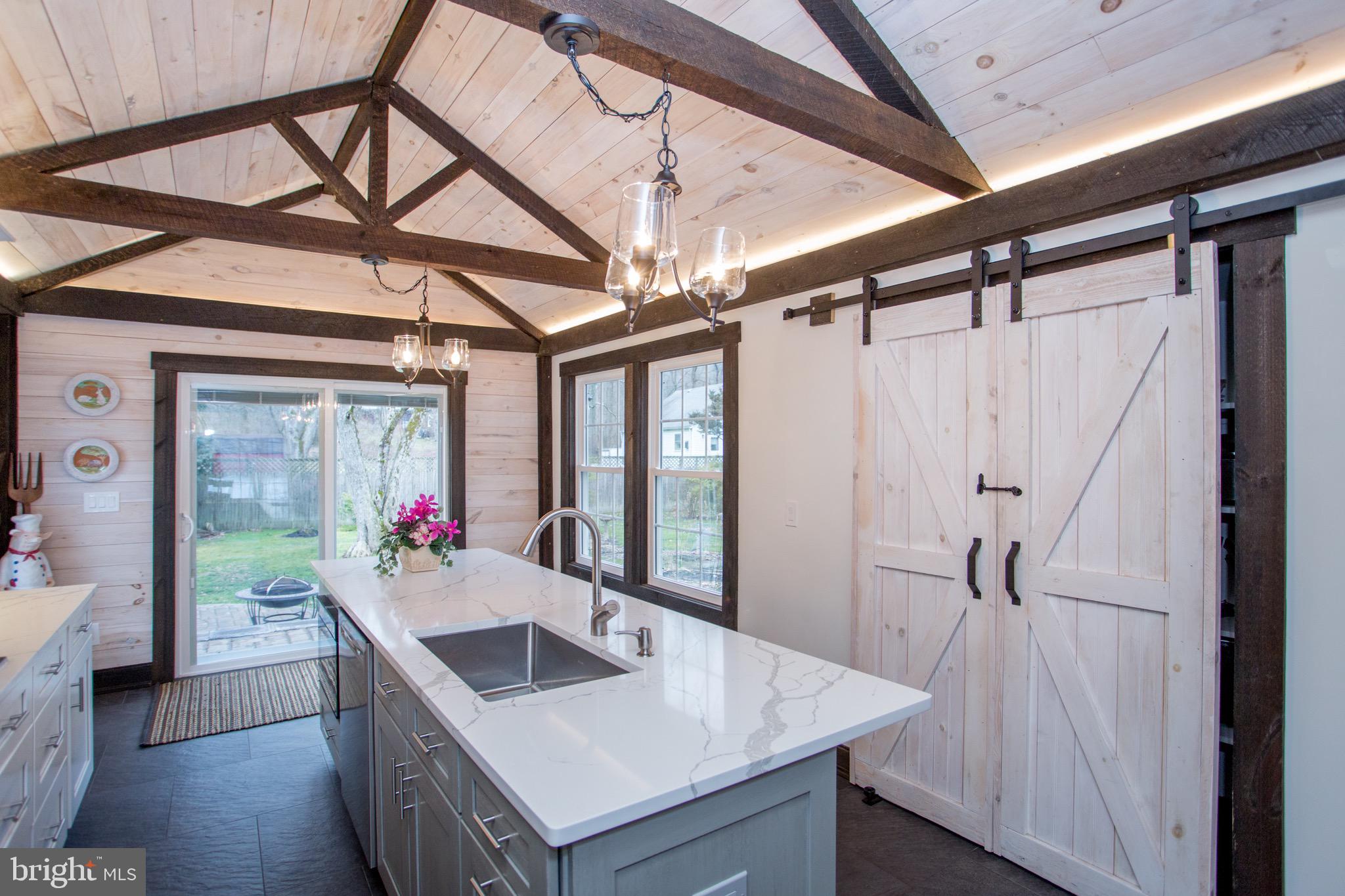 1442 River Road Upper Black Eddy, PA 18972 - Photo 49 of 65 Barn door Pantry