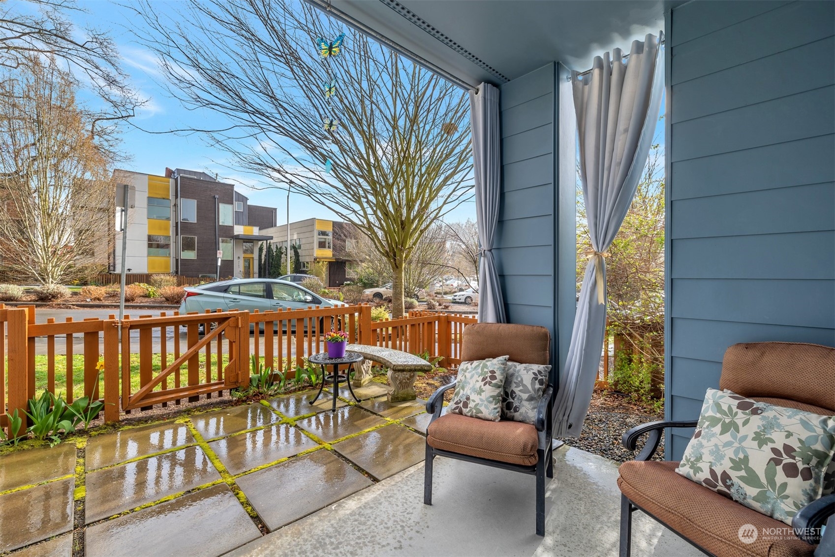 4457 Renton Avenue South Seattle, WA 98108 - Photo 26 of 40 a view of a patio with couches table and chairs and potted plants