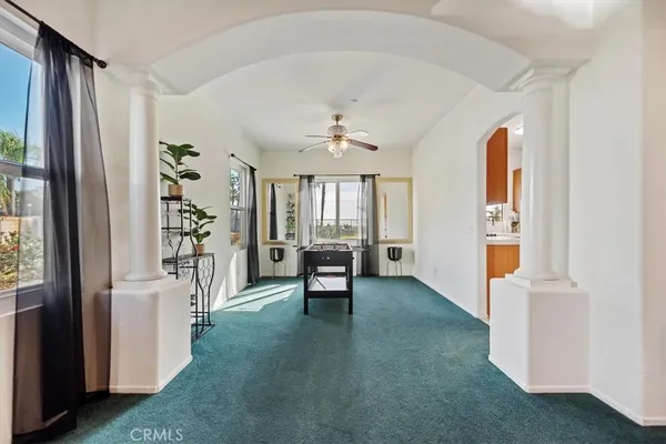 a open kitchen with stainless steel appliances granite countertop a sink stove and refrigerator