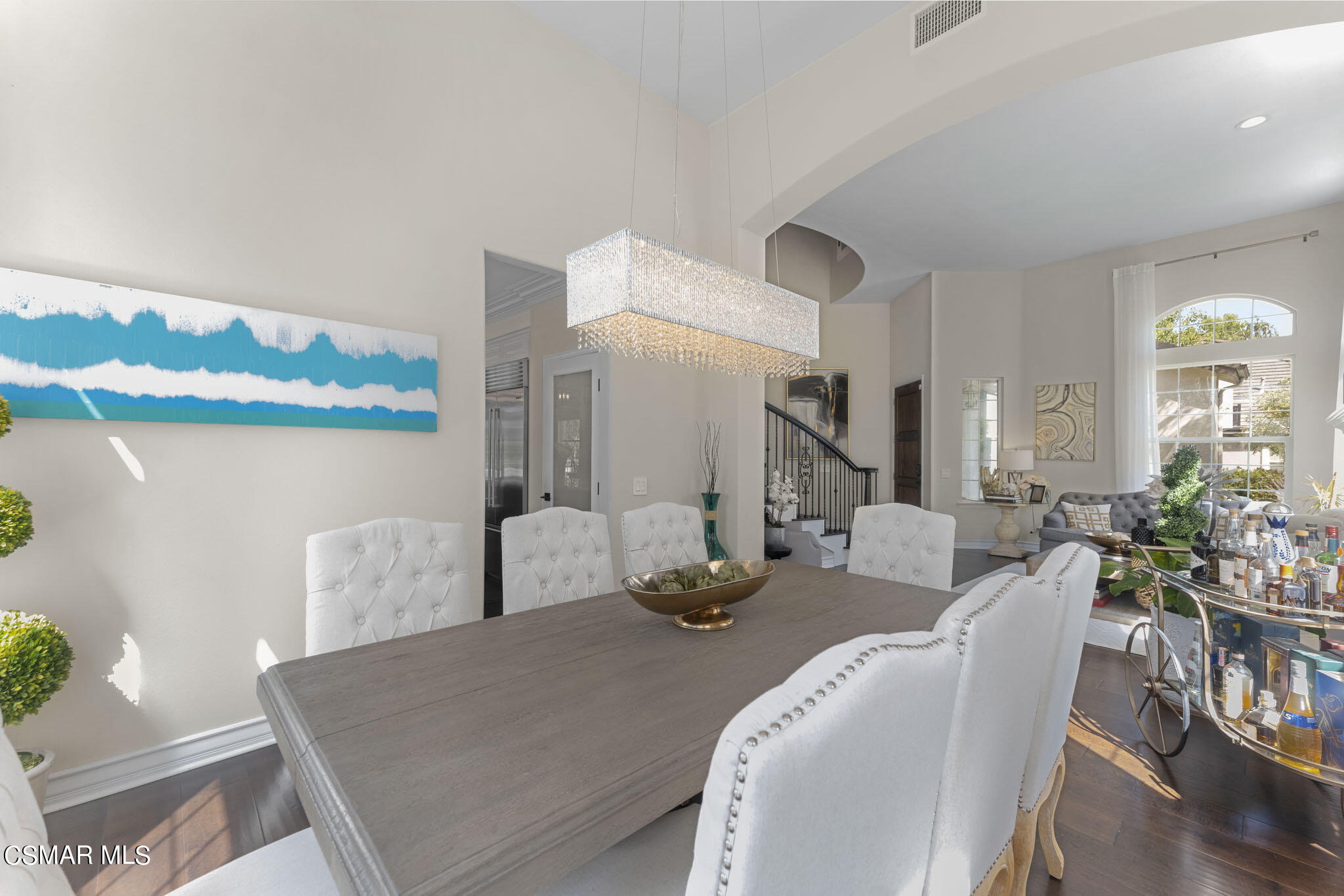 524 Oak Tree Court Simi Valley, CA 93065 - Photo 12 of 61 a living room with furniture fireplace and wooden floor