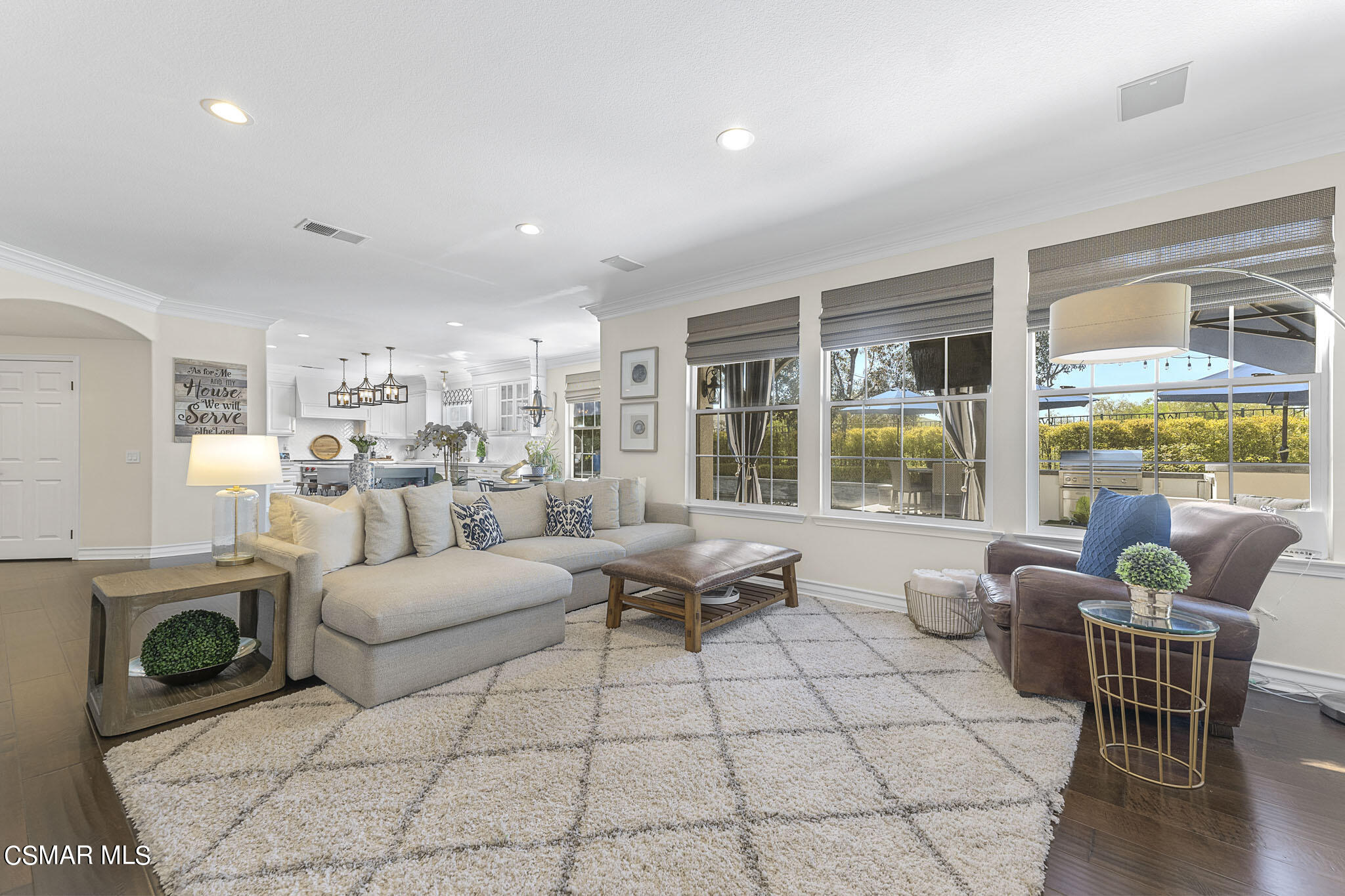 524 Oak Tree Court Simi Valley, CA 93065 - Photo 20 of 61 a living room with furniture and a large window
