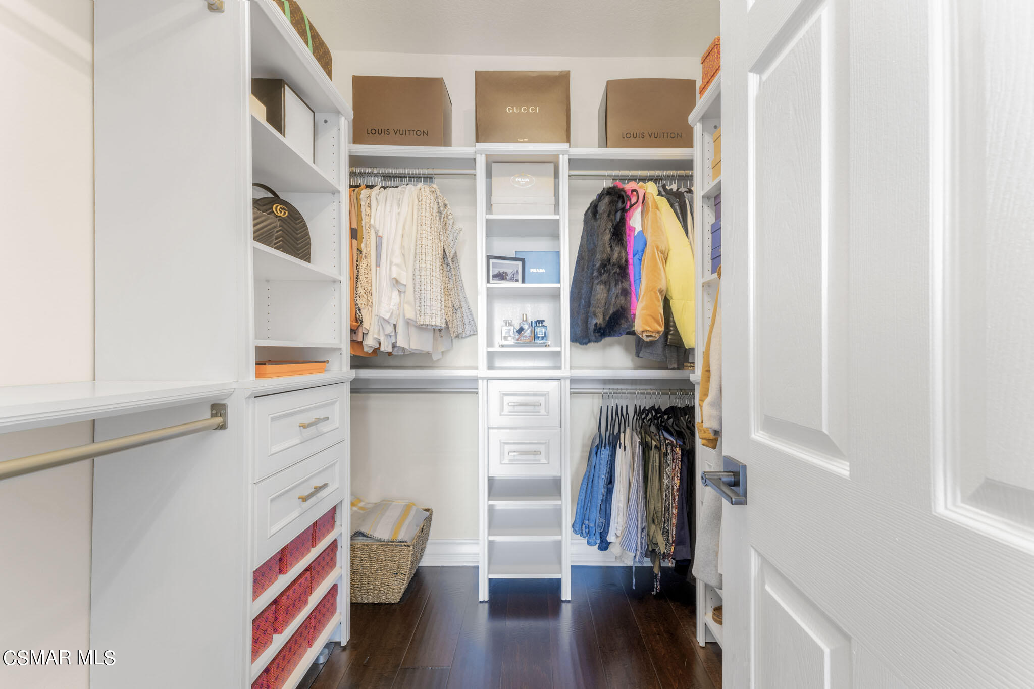 524 Oak Tree Court Simi Valley, CA 93065 - Photo 37 of 61 a view of walk in closet with clothes and shoes