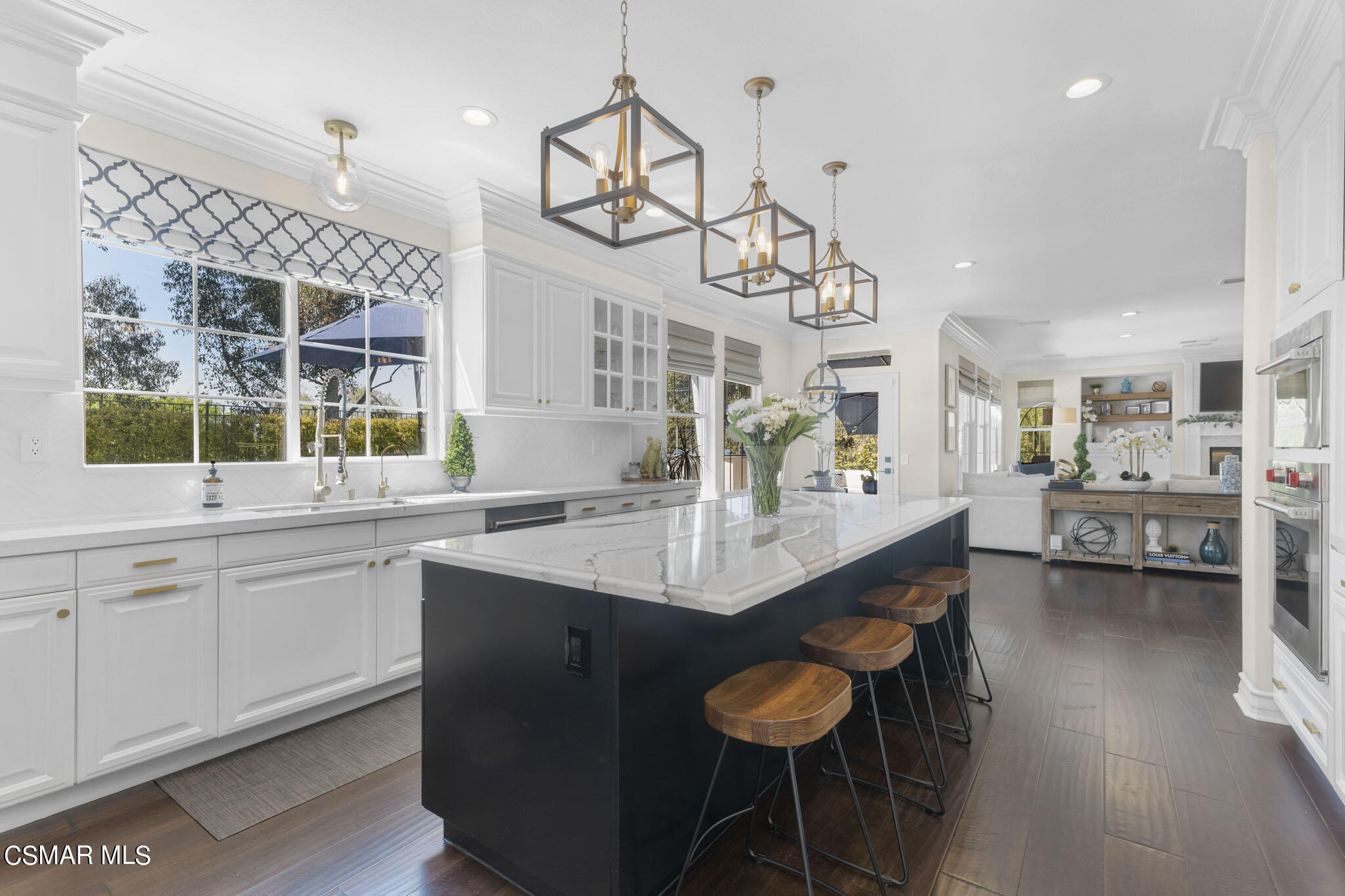 524 Oak Tree Court Simi Valley, CA 93065 - Photo 4 of 61 a kitchen with stainless steel appliances granite countertop a sink and cabinets