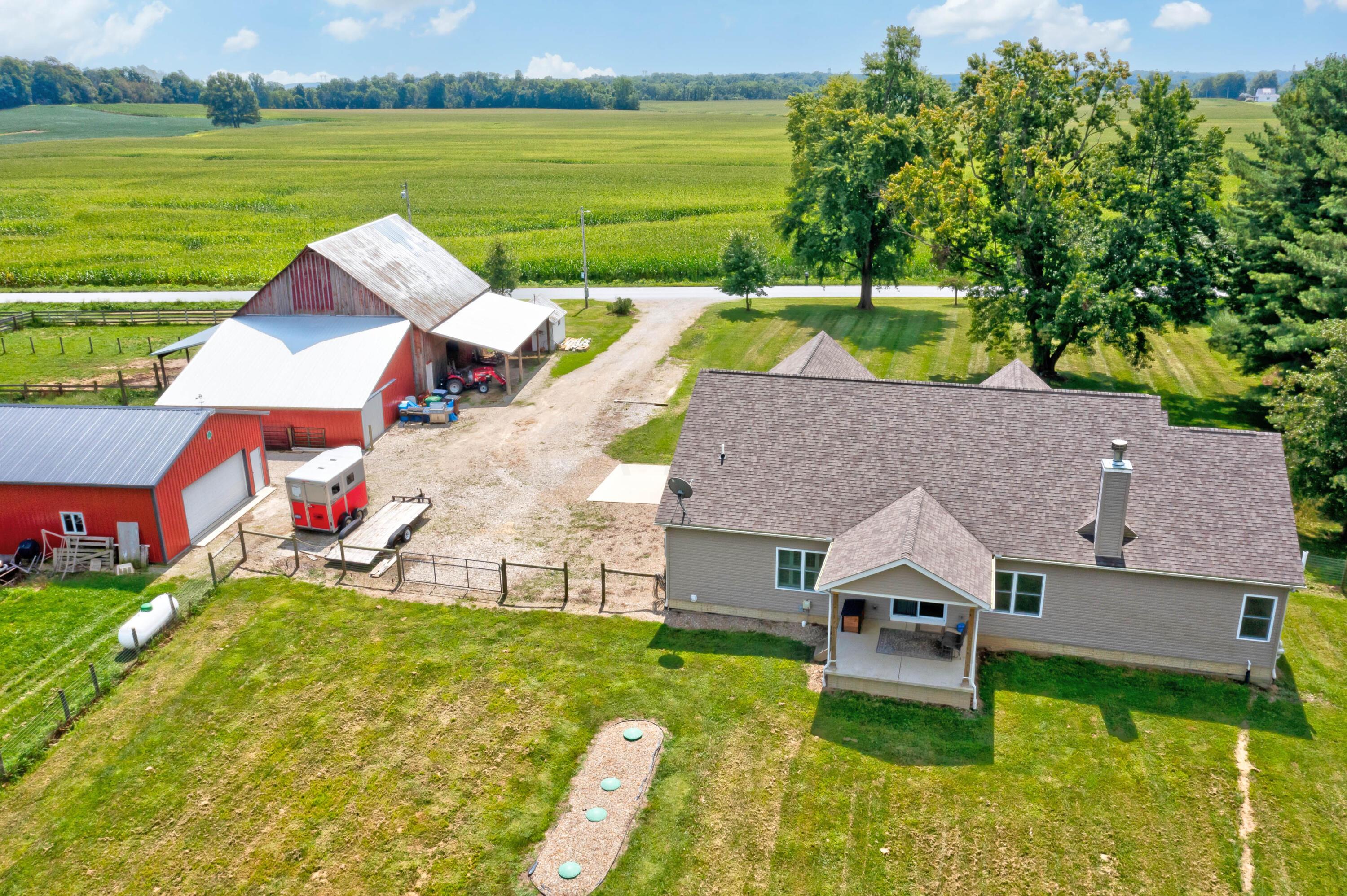 16347 Murphy Road Sunbury, OH 43074 - Photo 71 of 74 68. Aerial Rear view