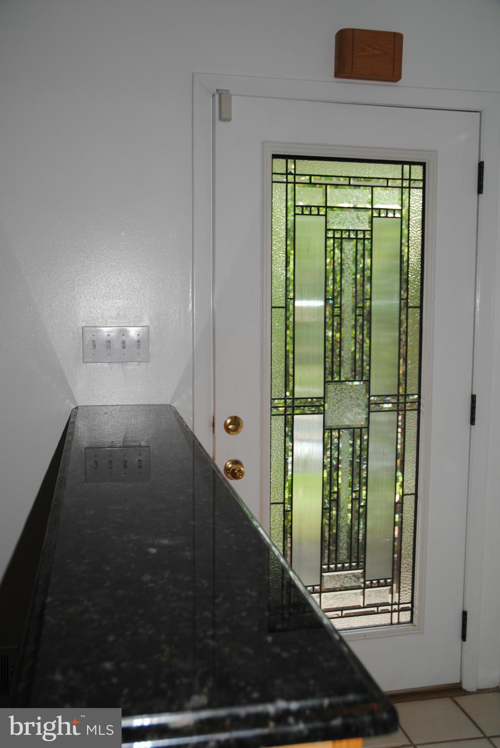 13011 Tamarack Road Silver Spring, MD 20904 - Photo 4 of 30 Gorgeous Beveled Front Door; Marble top divider.