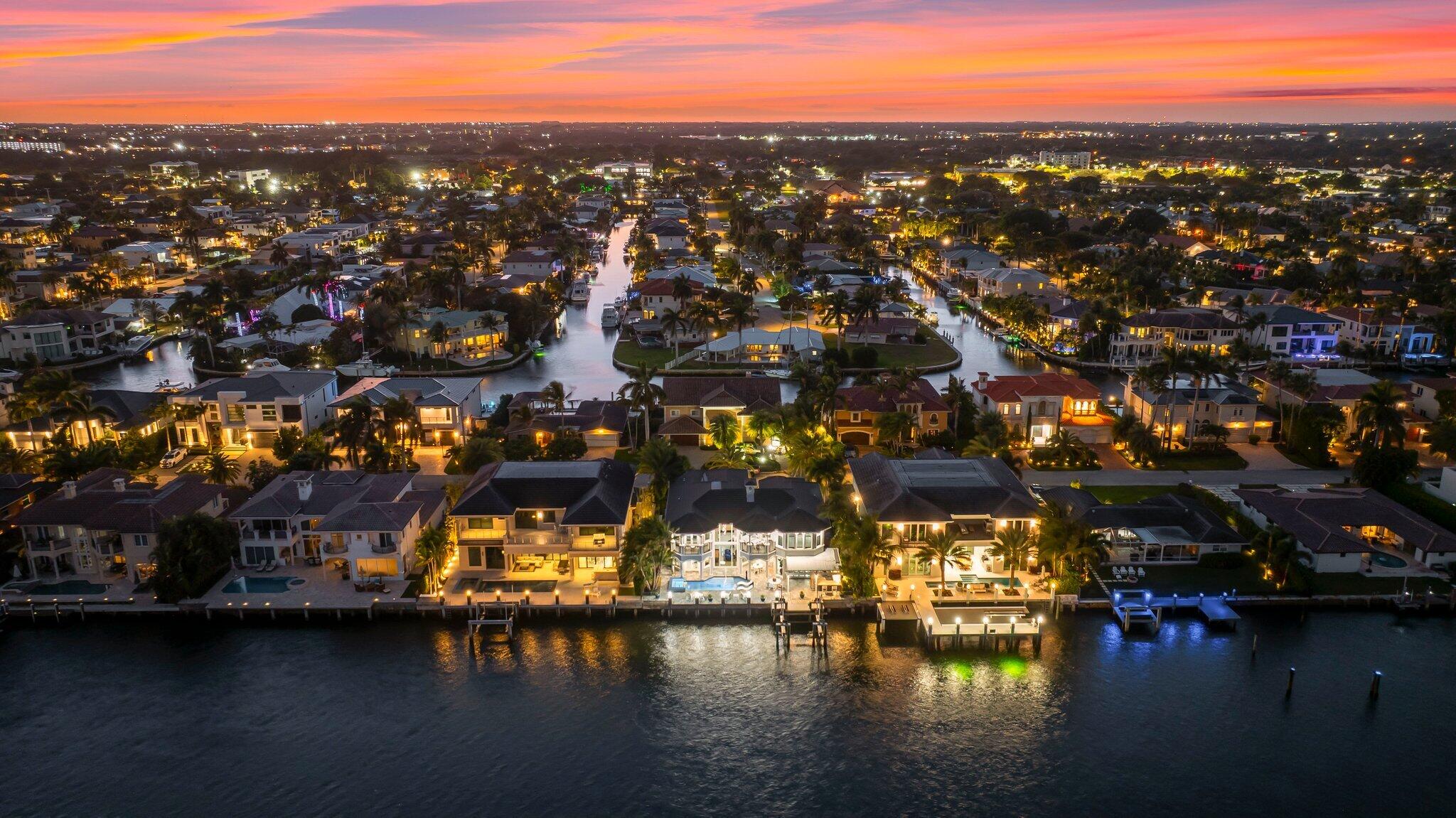 7188 Northeast 8th Drive Boca Raton, FL 33487 - Photo 3 of 78 Twilight