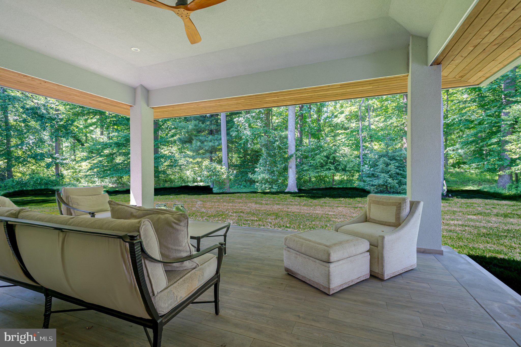 1267 Stuart Road Princeton, NJ 08540 - Photo 35 of 40 Serene porch with lush forest views.
