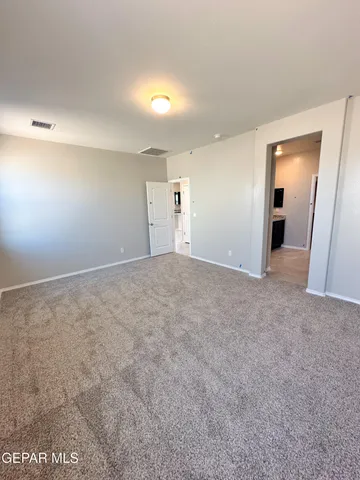 a view of empty room