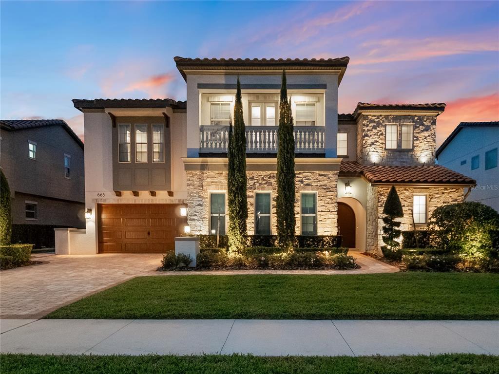 665 Canopy Estates Drive Winter Garden, FL 34787 - Photo 1 of 1 Front Exterior Evening