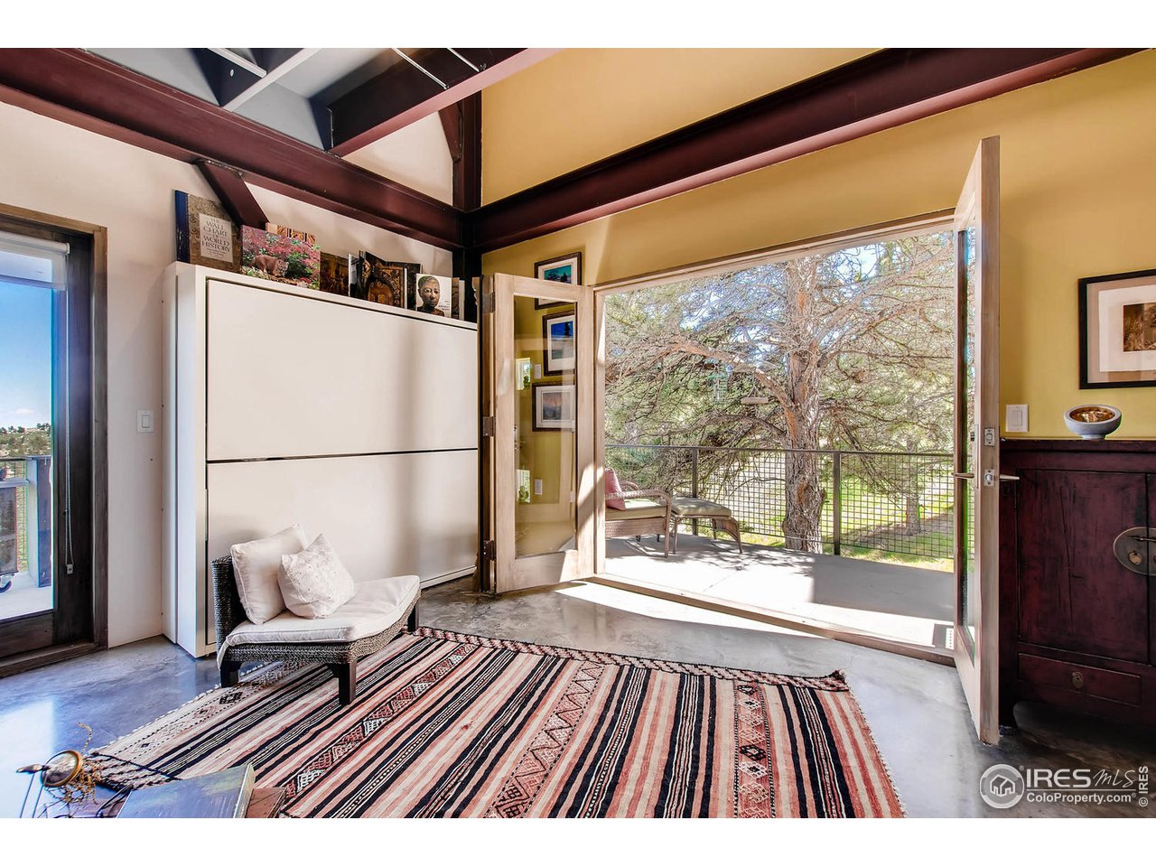 1440 Reed Ranch Road Boulder, CO 80302 - Photo 12 of 40 a view of balcony with couch