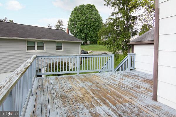 2125 Folkstone Road Lutherville-Timonium, MD 21093 - Photo 30 of 30 Large Rear Deck off Kitchen
