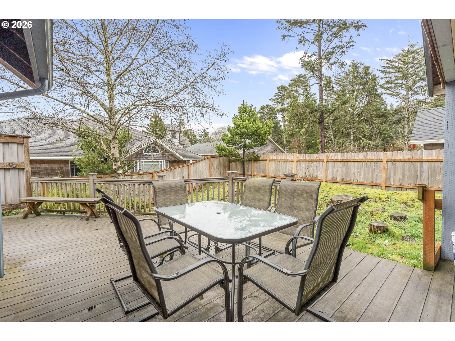 7850 Pine Beach Loop Rockaway Beach, OR 97136 - Photo 25 of 33 a view of a patio with furniture