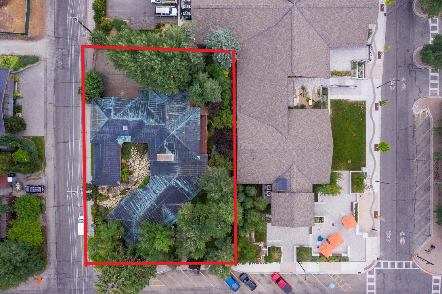 480 Walnut Avenue Ketchum, ID 83340 - Photo 54 of 54 Aerial View