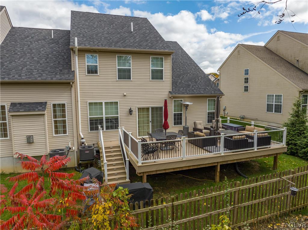 512 Racite Road Alburtis, PA 18011 - Photo 26 of 32 a view of a house with a wooden deck