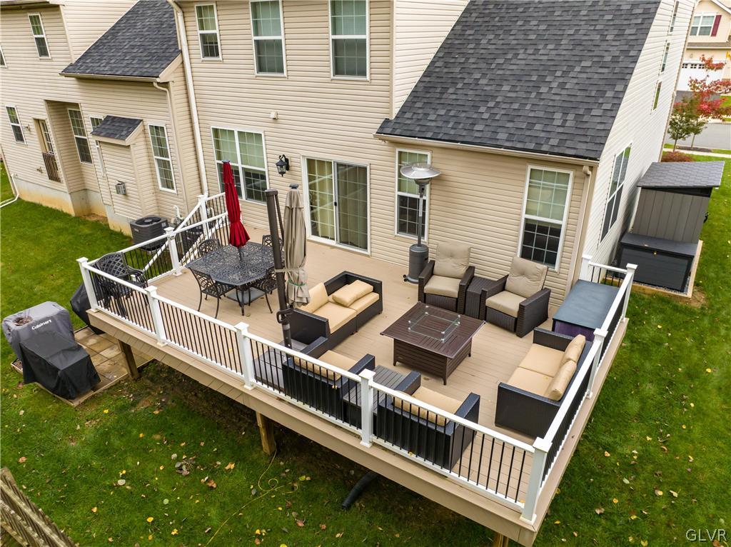 512 Racite Road Alburtis, PA 18011 - Photo 27 of 32 a view of a patio with a table and chairs