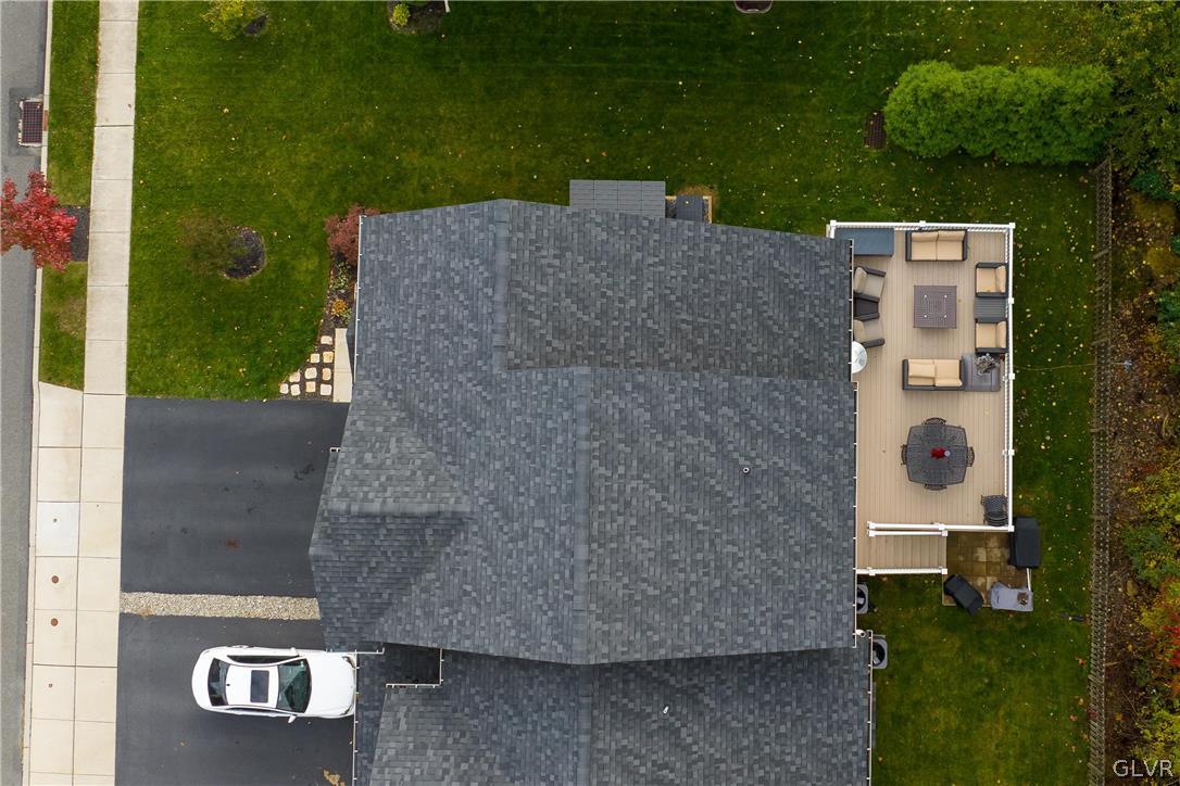 512 Racite Road Alburtis, PA 18011 - Photo 31 of 32 an aerial view of a house with a yard