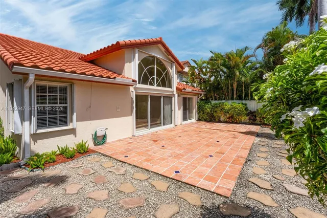 a view of a house with a porch