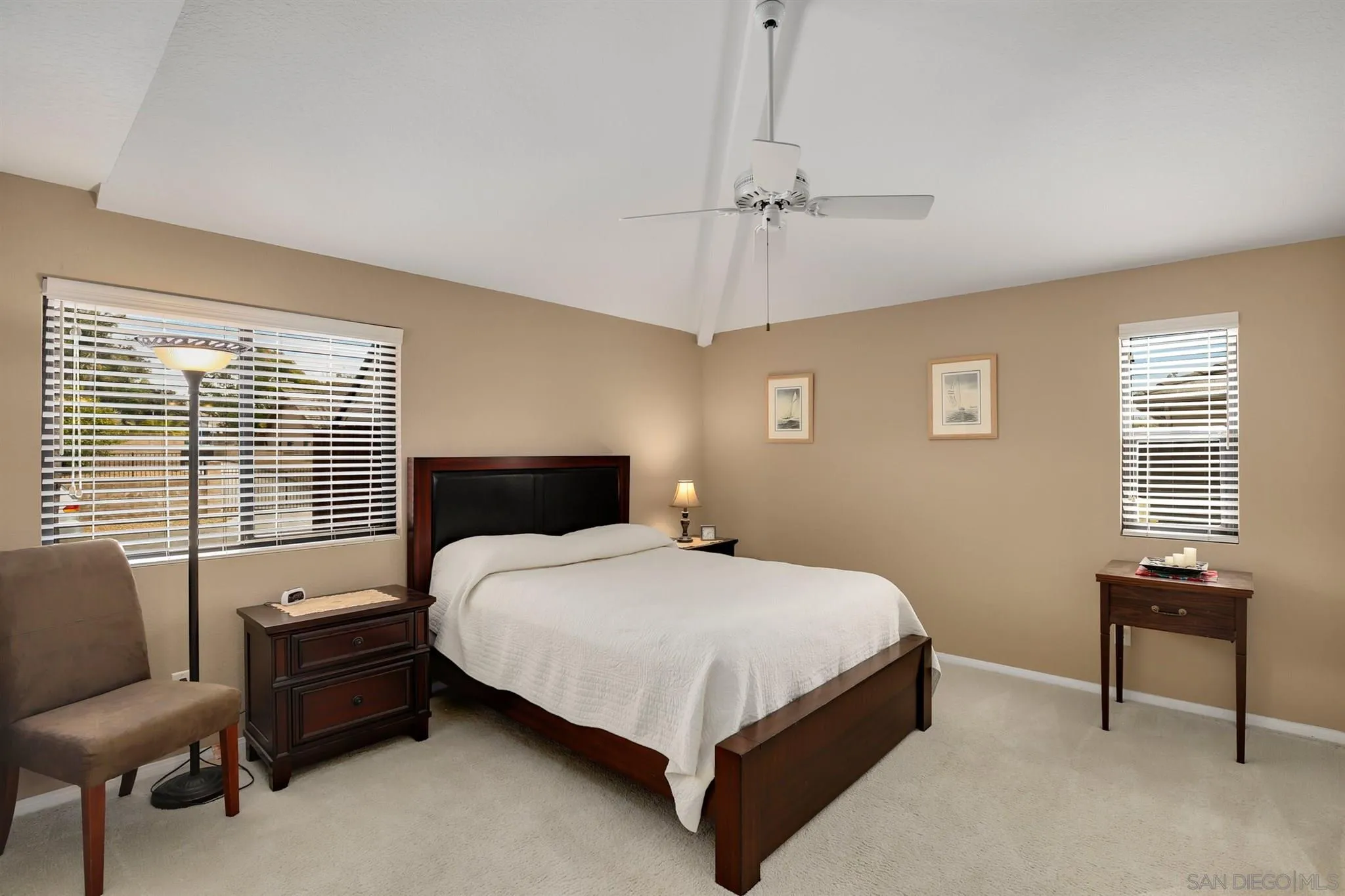 1753 Harold Road Escondido, CA 92026 - Photo 15 of 28 a bedroom with a bed and a window