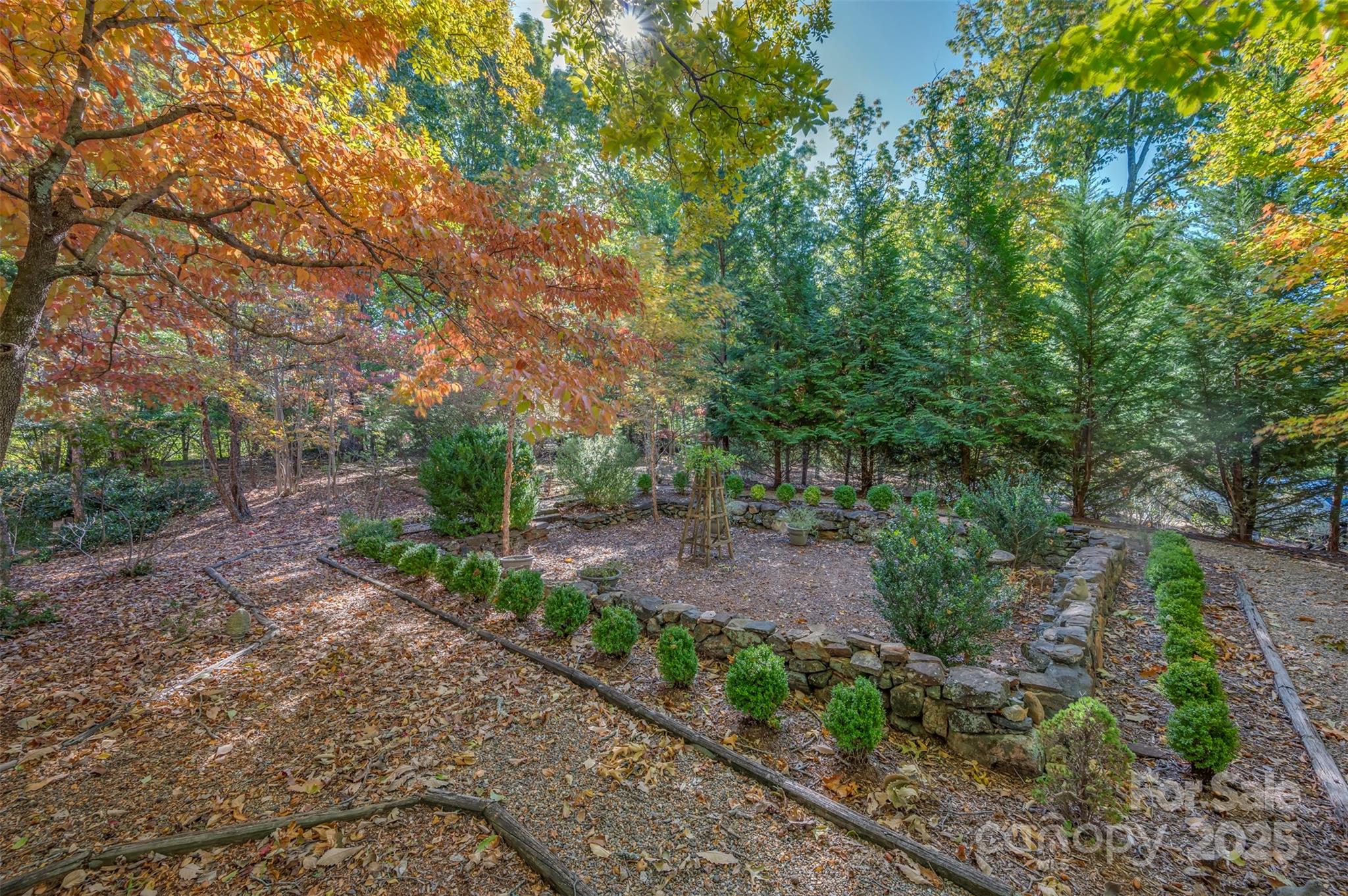 550 Ridgetop Road Tryon, NC 28782 - Photo 35 of 39 a big yard with flowing stream of water in middle