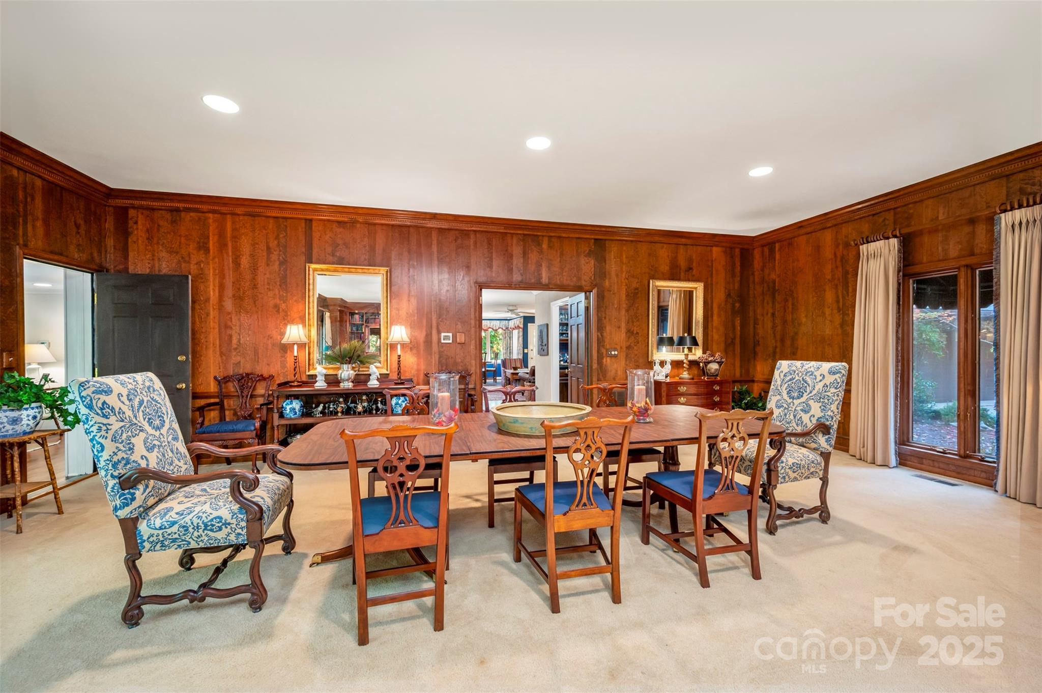550 Ridgetop Road Tryon, NC 28782 - Photo 5 of 39 a view of a dining room with furniture window and outside view