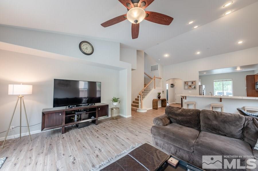 2104 Hazelcrest Drive Reno, NV 89521 - Photo 13 of 27 a living room with furniture and a flat screen tv