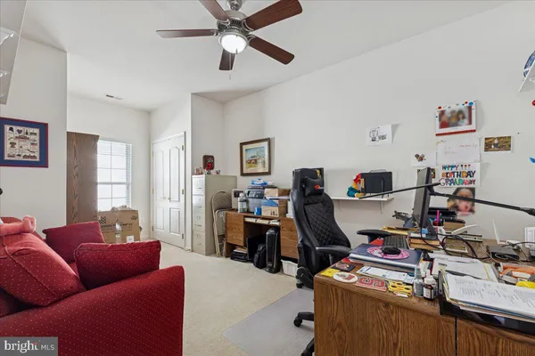 a view of room with furniture