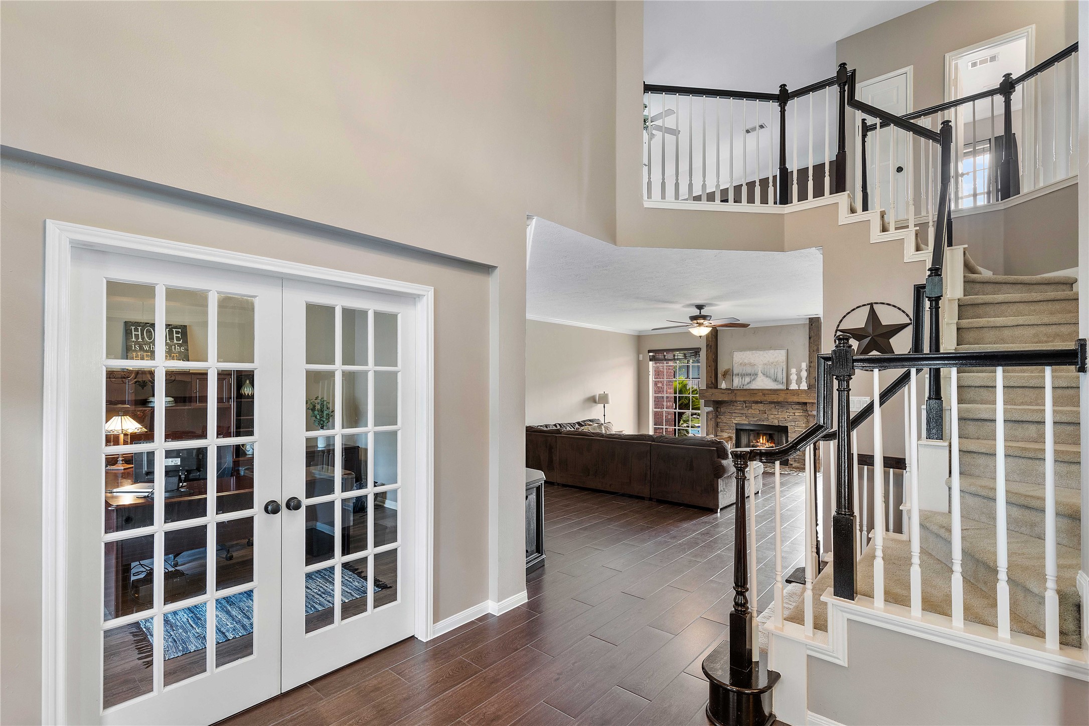 19819 Cherry Oaks Lane Humble, TX 77346 - Photo 7 of 47 This 3,700+ square foot home features ceramic wood-look tile throughout the entire first floor common areas.