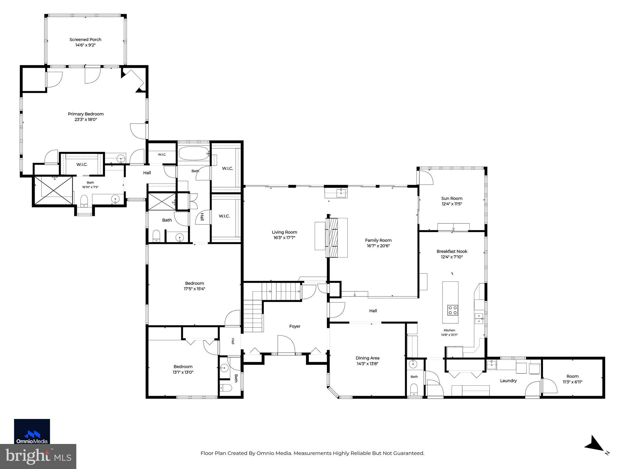 11620 Vixens Path Ellicott City, MD 21042 - Photo 84 of 87 Main Level Floor Plan