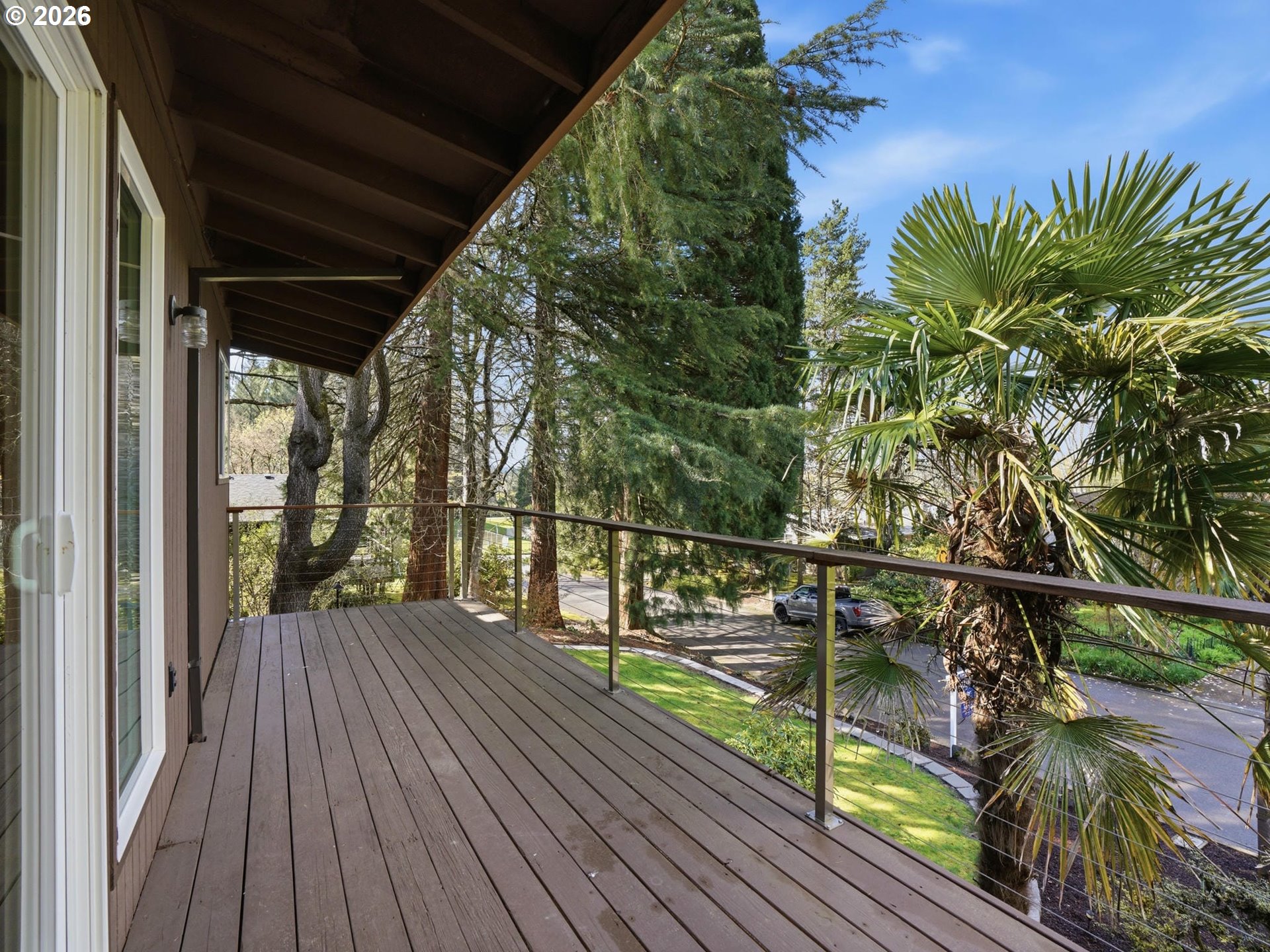 4148 Southwest 43rd Avenue Portland, OR 97221 - Photo 37 of 44 a view of balcony with wooden floor