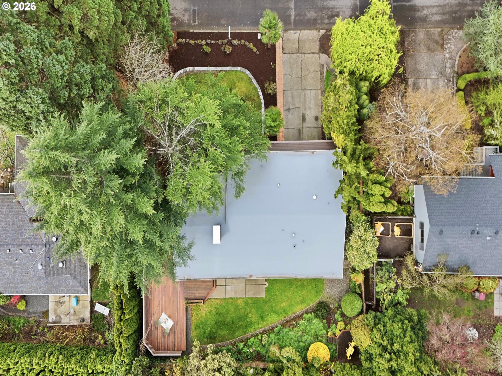 4148 Southwest 43rd Avenue Portland, OR 97221 - Photo 40 of 44 an aerial view of a house