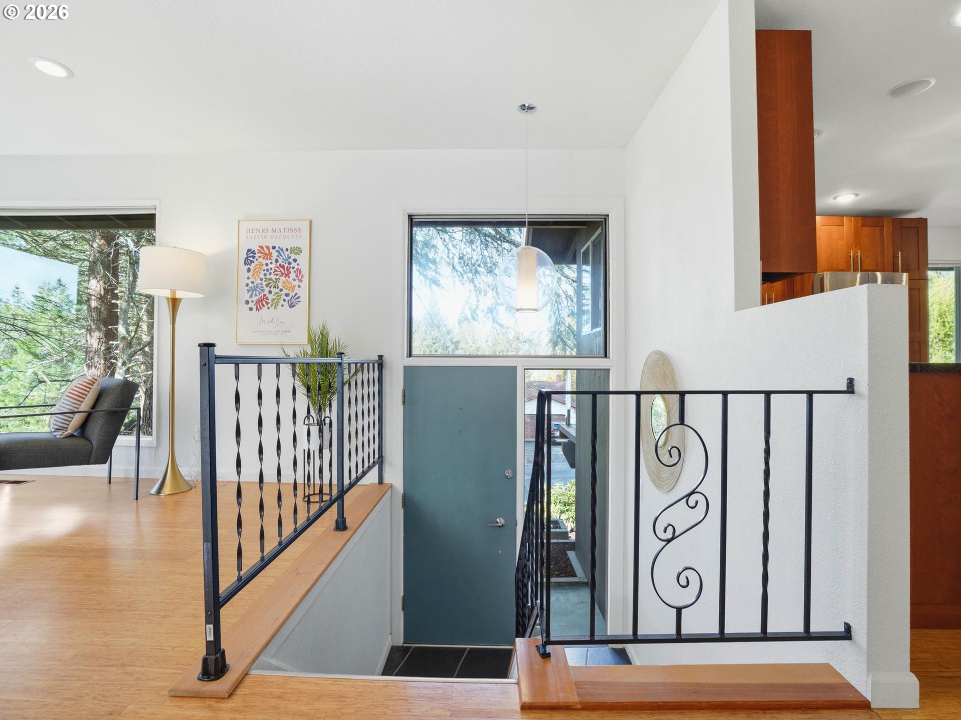 4148 Southwest 43rd Avenue Portland, OR 97221 - Photo 5 of 44 a view of a entryway with wooden floor