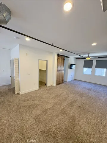 a view of empty room