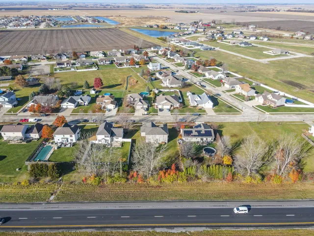 a house with trees in front of it