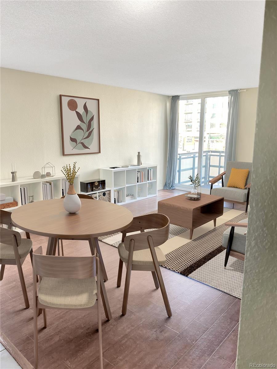 2500 South York Street, Unit 401 Denver, CO 80210 - Photo 3 of 18 a living room with furniture and a window
