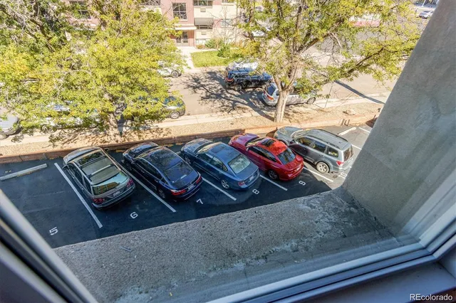 a view of parking area